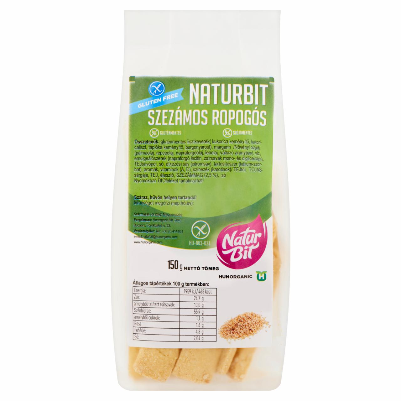 Képek - Naturbit szezámos ropogós 150 g