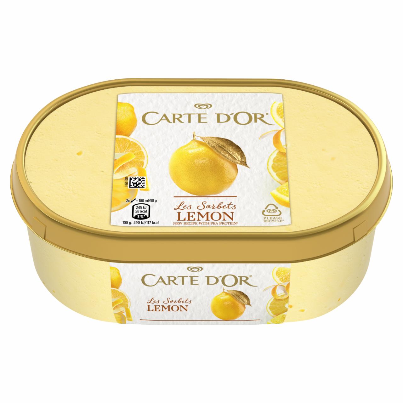 Képek - Carte D'Or citrom szorbé 1000 ml