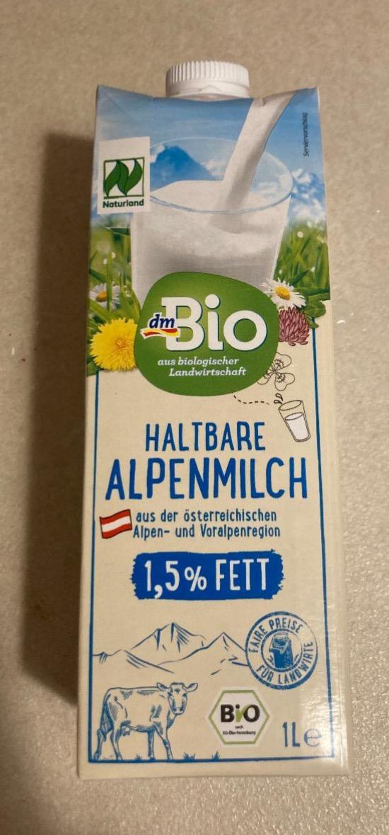 Képek - Haltbare alpenmilch 1,5% dmBio