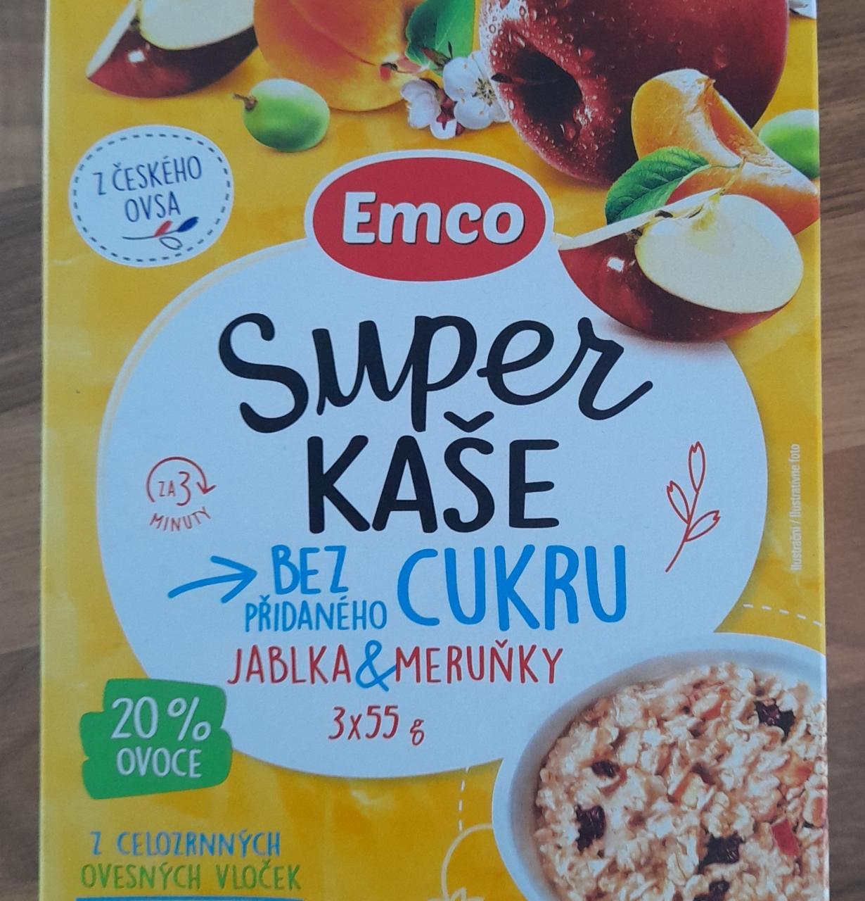 Képek - Super kaše Jablka & meruňky bez pridaného cukru Emco