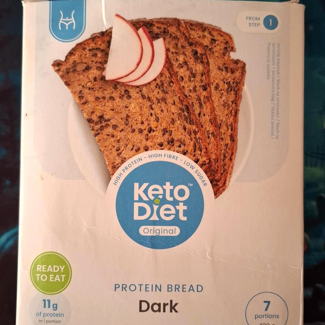 Képek - Protein bread dark KetoDiet