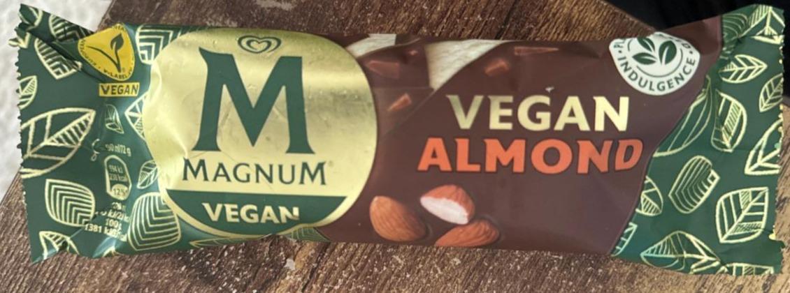 Képek - Magnum pálcikás jégkrém vegán Mandula 90 ml