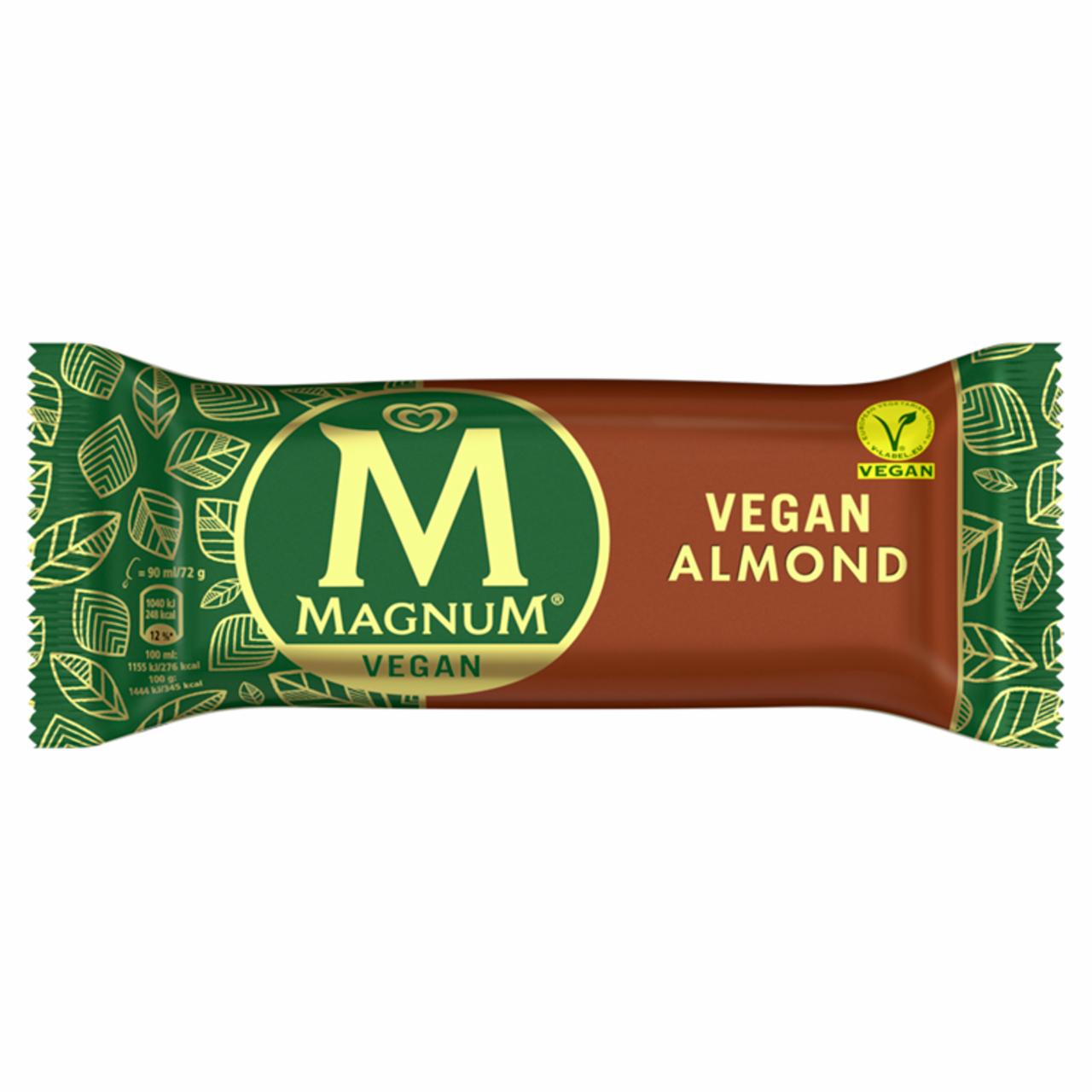 Képek - Magnum pálcikás jégkrém vegán Mandula 90 ml