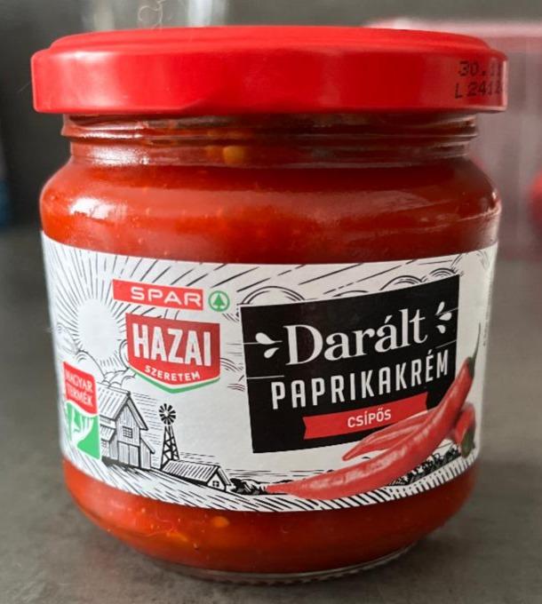 Képek - Hazai szeretem darált paprikakrém csípős Spar