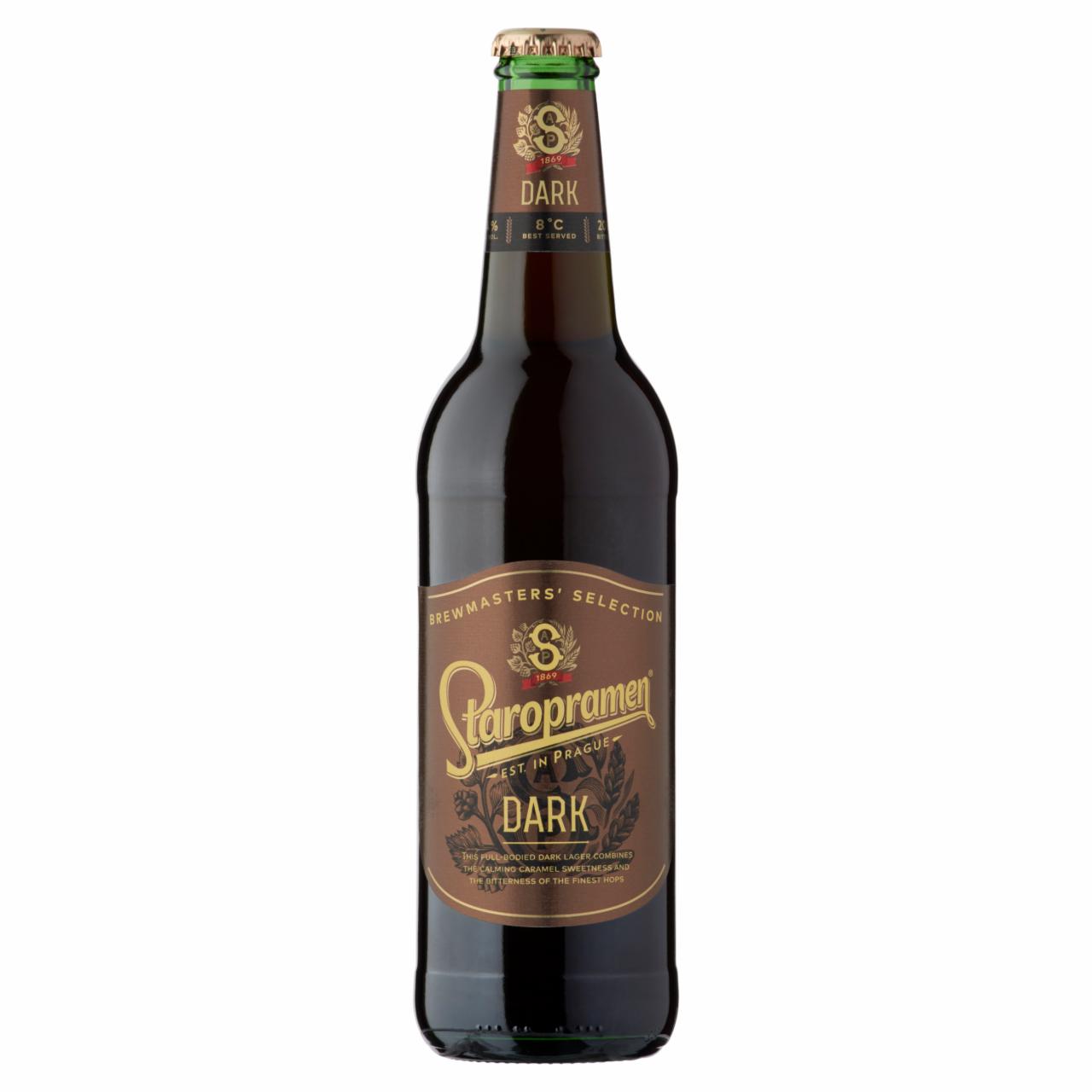 Képek - Staropramen Dark minőségi barna sör 4,4% 0,5 l