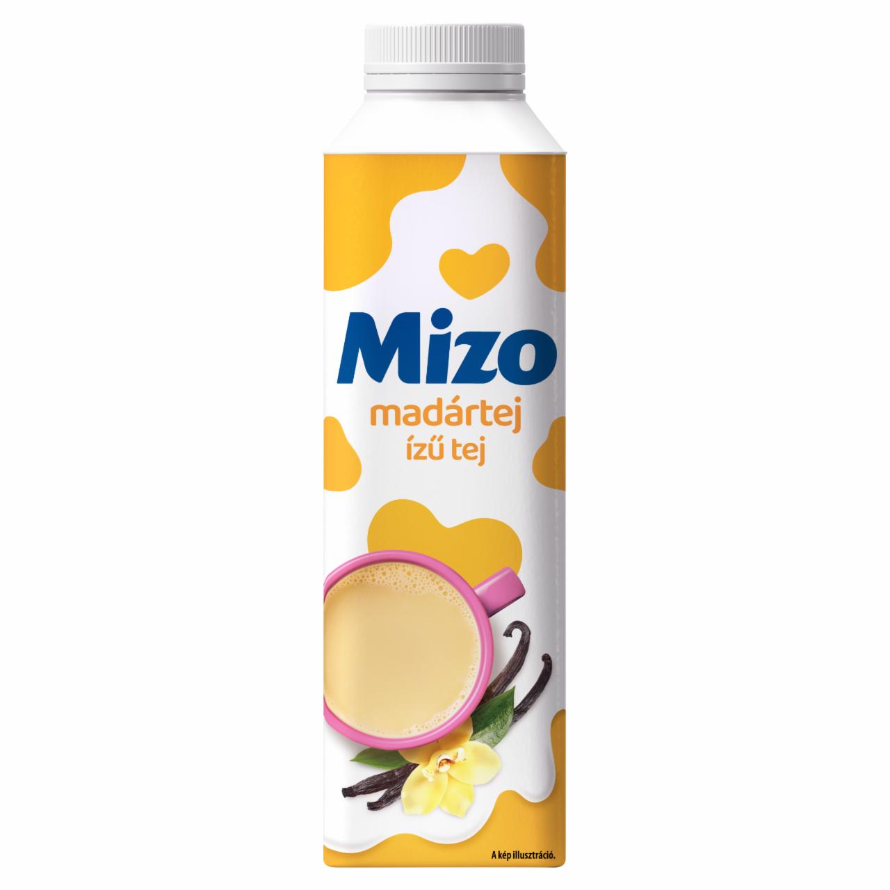 Képek - Mizo félzsíros madártej ízű tej 450 ml