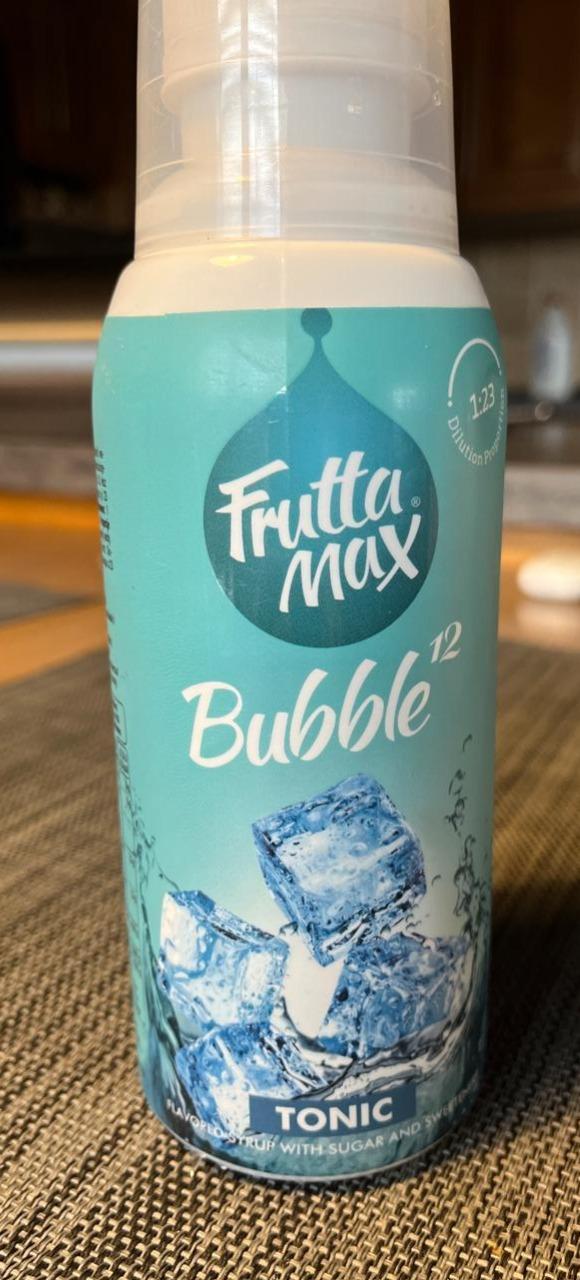 Képek - FruttaMax Bubble¹² tonic ízű szörp izocukorral és édesítőszerekkel 500 ml