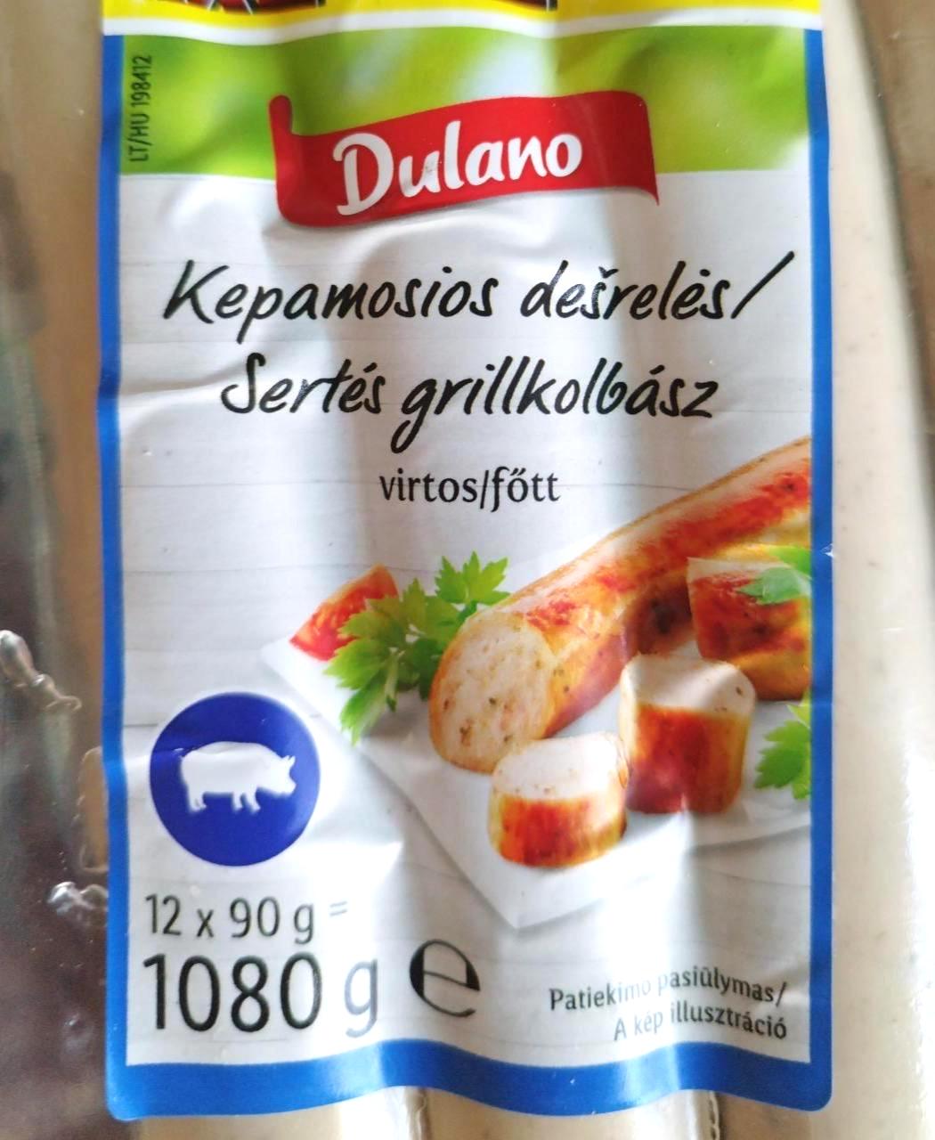 Képek - Sertés grillkolbász Dulano