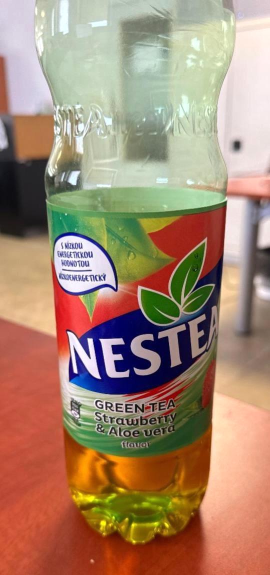 Képek - Green tea Strawberry & Aloe Vera Nestea