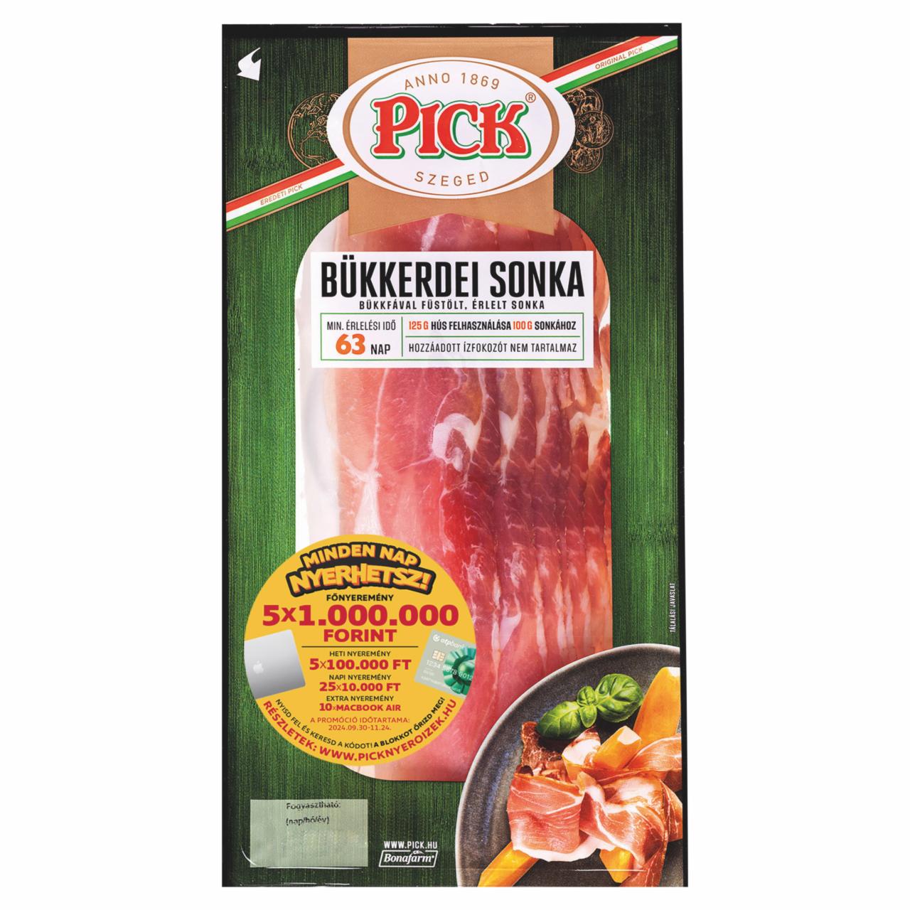 Képek - PICK Bükkerdei szeletelt sonka, bükkfával füstölt, érlelt 90 g