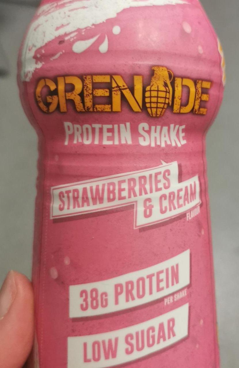 Képek - Protein shake strawberries & cream Grenode