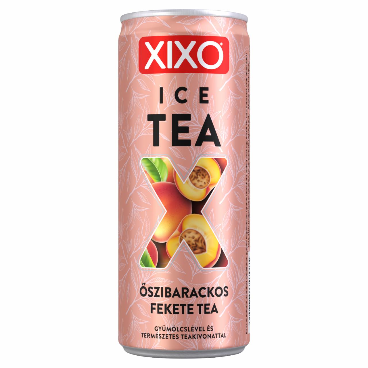 Képek - XIXO Ice Tea őszibarackos jegestea gyümölcslével és természetes teakivonattal 250 ml