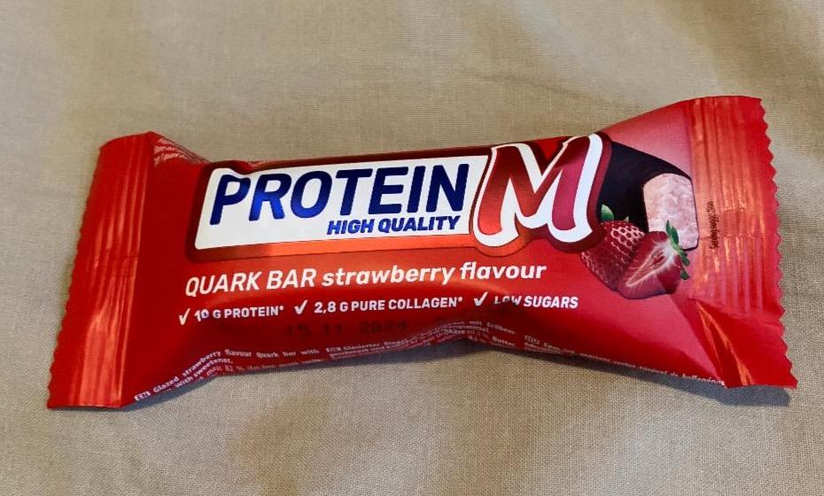 Képek - Protein High Quality Quark bar strawberry flavour