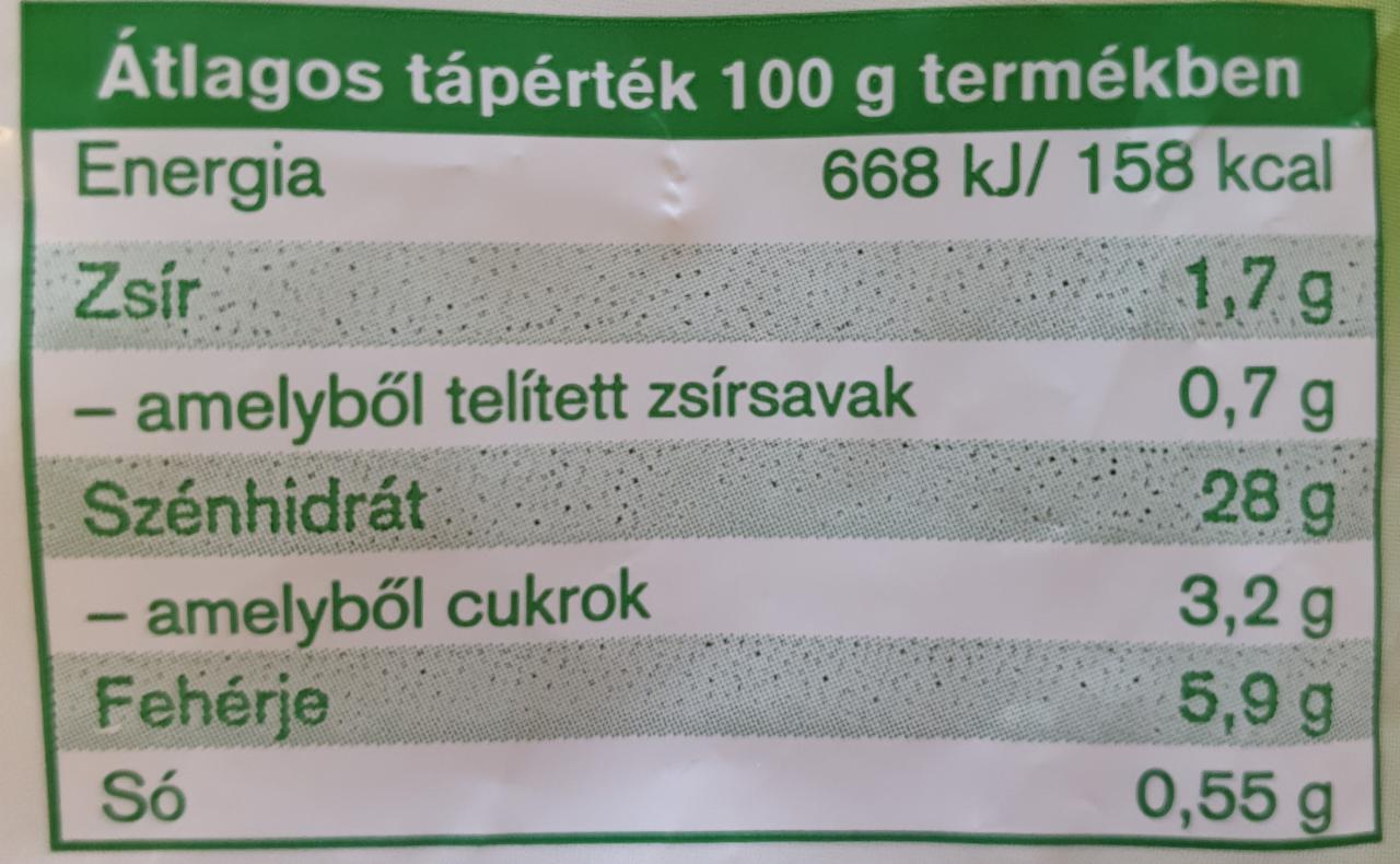 Vital Gyorsfagyasztott Laktózmentes Túrótöltelékes Gombóc Spar Kalória Kj és Tápértékek 1781