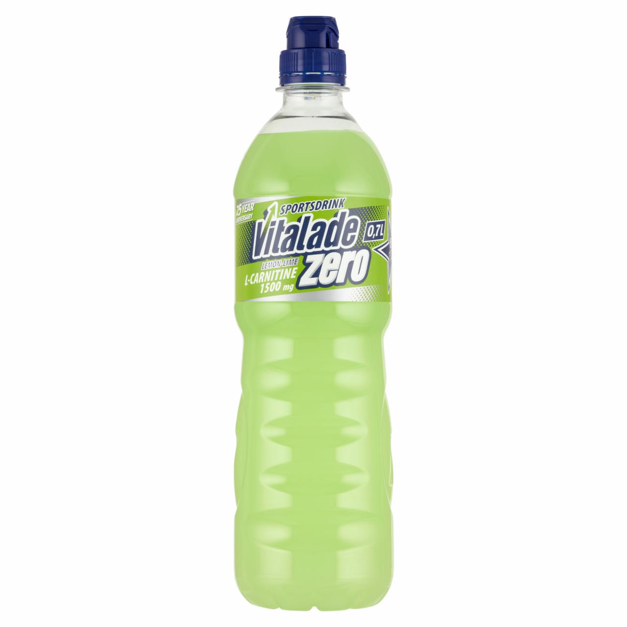 Képek - Vitalade Zero lemon-lime ízű üdítőital édesítőszerekkel és L-karnitinnel 0,7 l