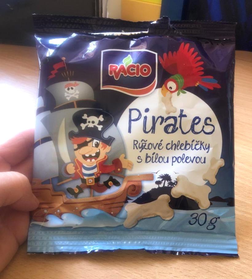 Képek - Pirates ryžové chlebíčky s bílou polevou Racio