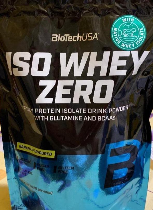 Képek - ISO Whey zero Banán BioTechUSA