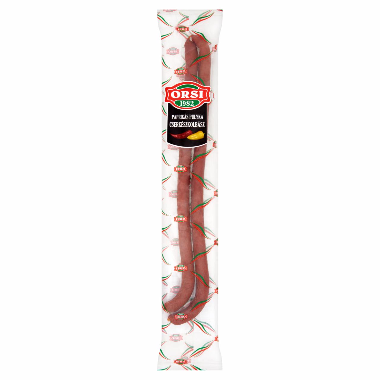 Képek - Orsi paprikás pulyka cserkészkolbász 130 g