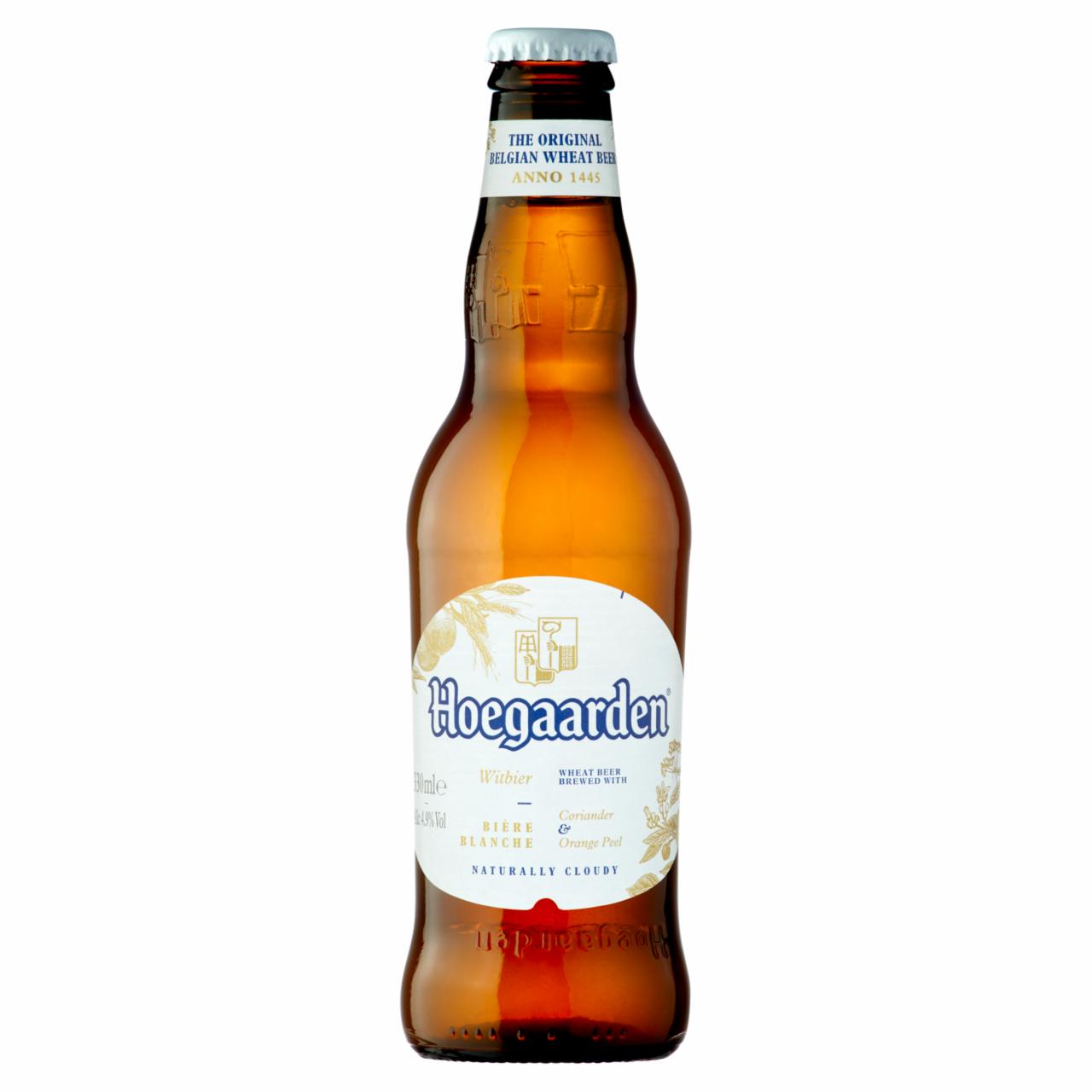 Képek - Hoegaarden White minőségi világos belga fehér búzasör 4,9% 0,33 l