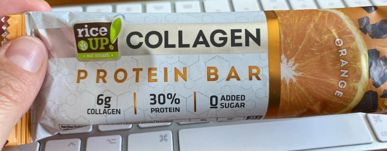 Képek - Collagen protein bar narancsos riceUP!