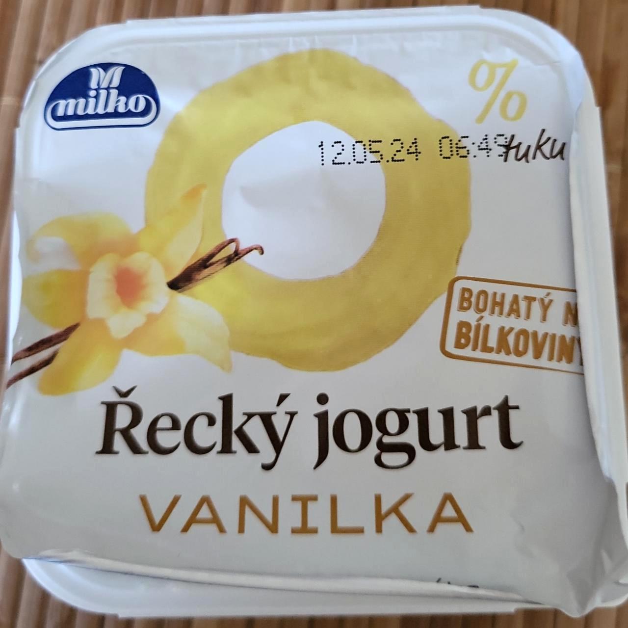 Képek - Řecký joghurt Vanilka Milko