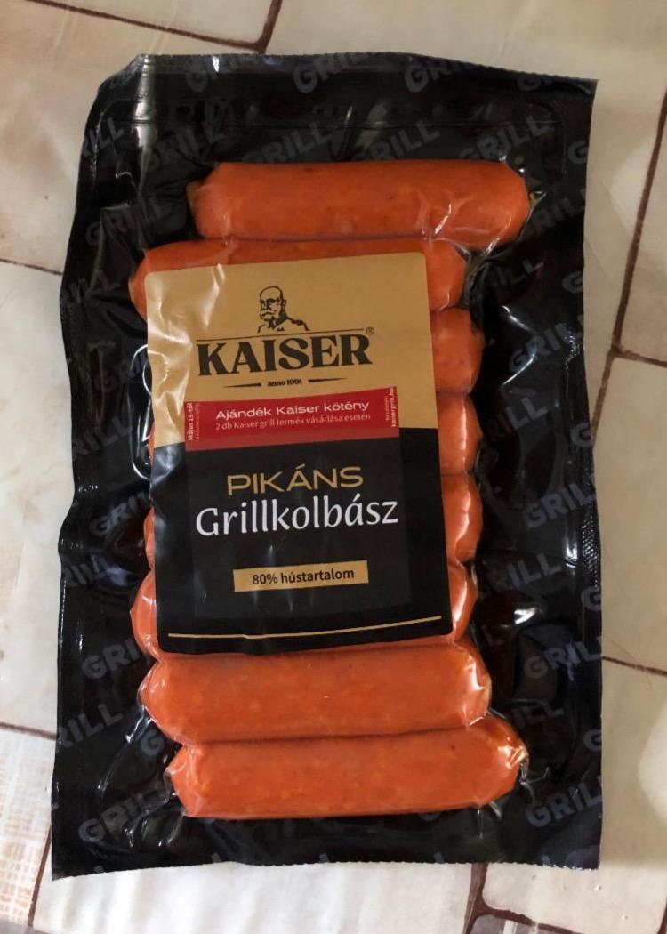 Képek - Pikáns grillkolbász Kaiser