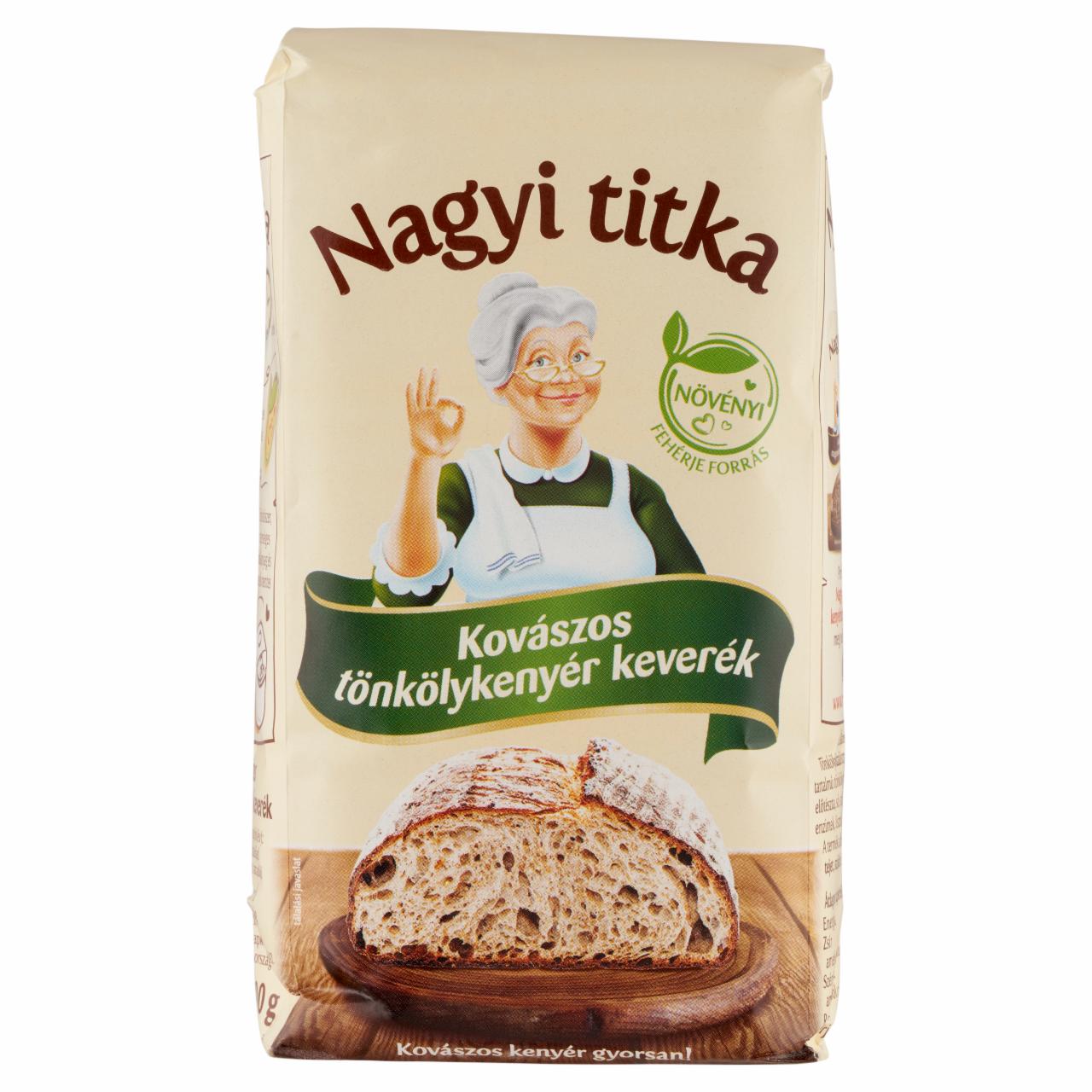 Képek - Nagyi titka kovászos tönkölykenyér keverék 500 g