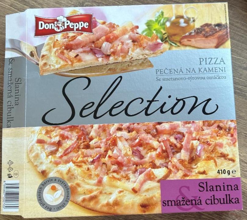 Képek - Selection pizza Slanina smažená cibulka Don Peppe