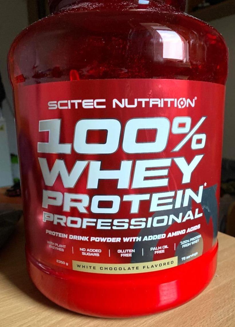 Képek - 100% whey protein professional White chocolate Scitec Nutrition