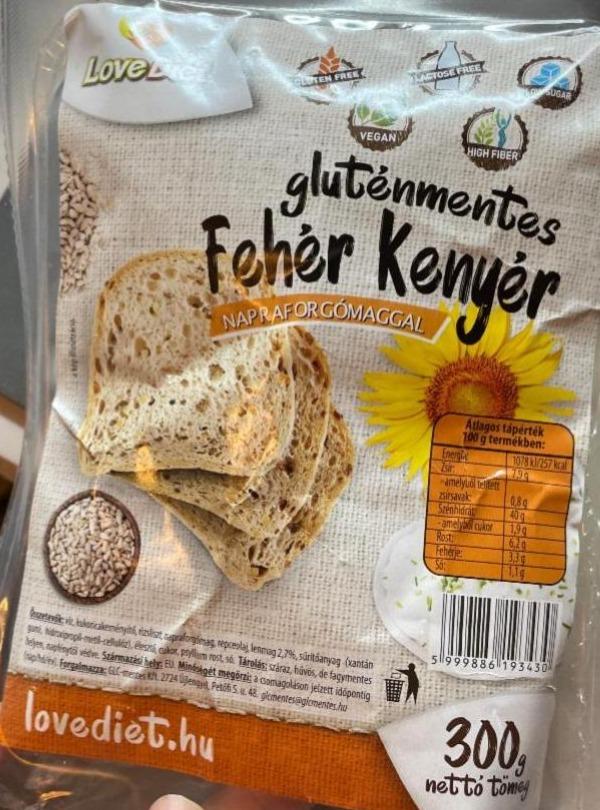 Képek - Gluténmentes fehér kenyér LoveDiet