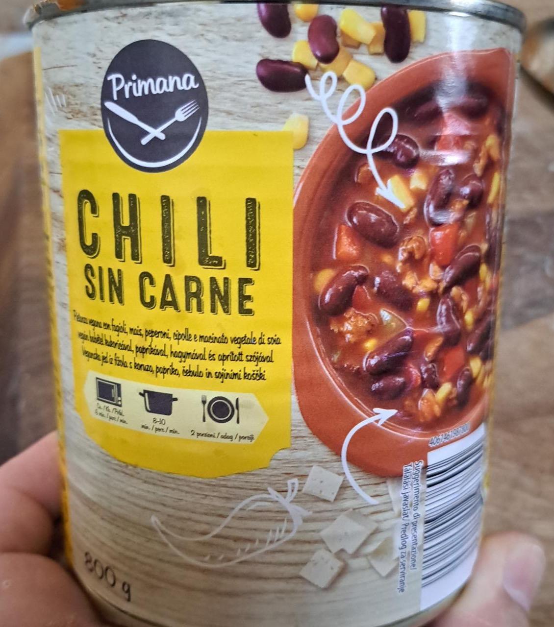 Képek - Chili sin carne vegán Primana