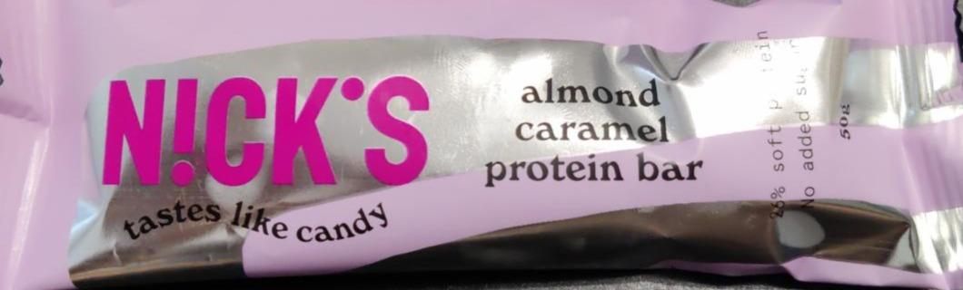 Képek - Almond caramel protein bar NICK'S