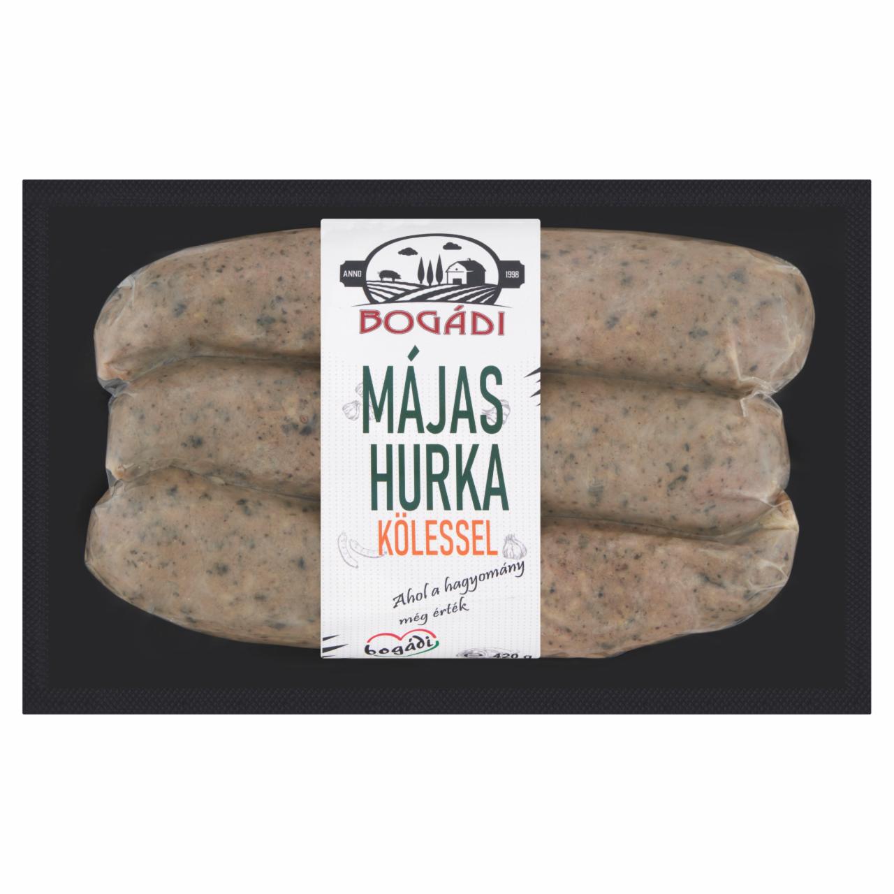 Képek - Bogádi májas hurka kölessel 420 g 