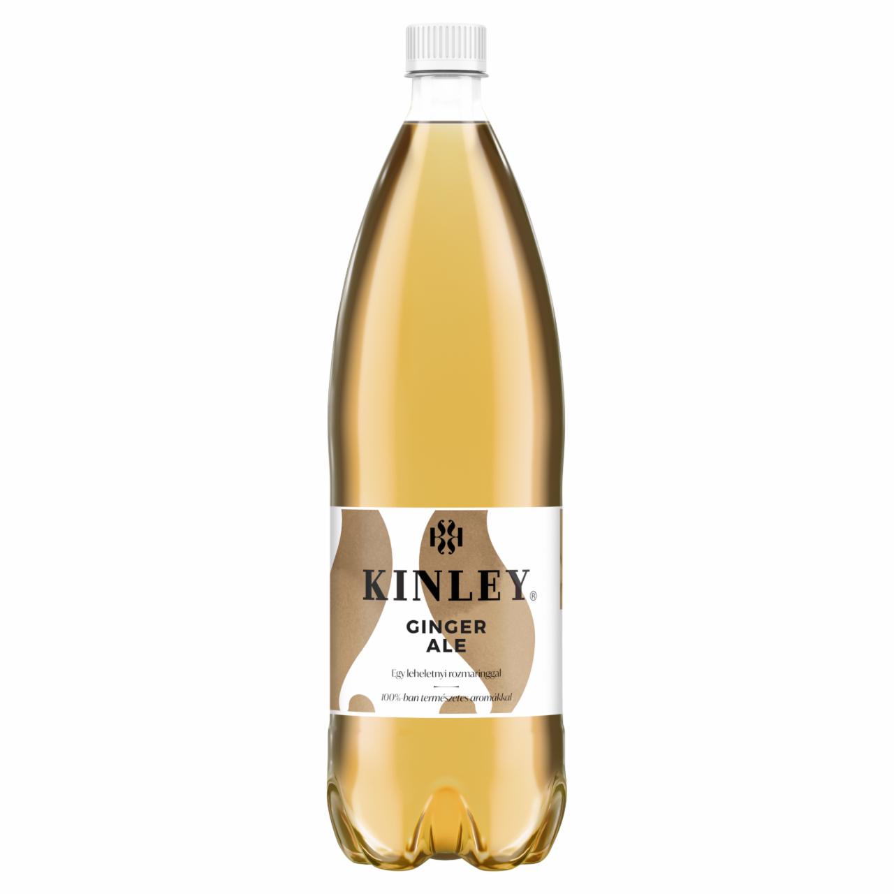 Képek - Kinley Ginger Ale szénsavas üdítőital gyömbér ízesítéssel 1,5 l