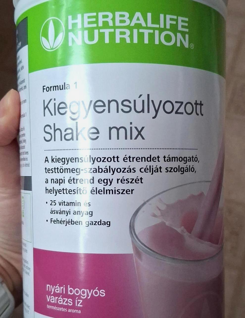 Képek - Kiegyensúlyozott shake mix Nyári bogyós varázs íz Herbalife Nutrition