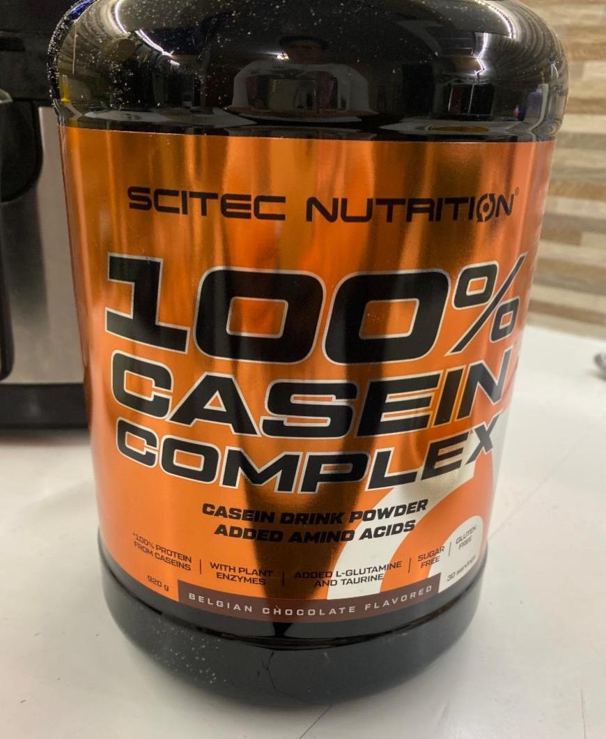 Képek - 100% Casein Complex Belgian chocolate Scitec Nutrition