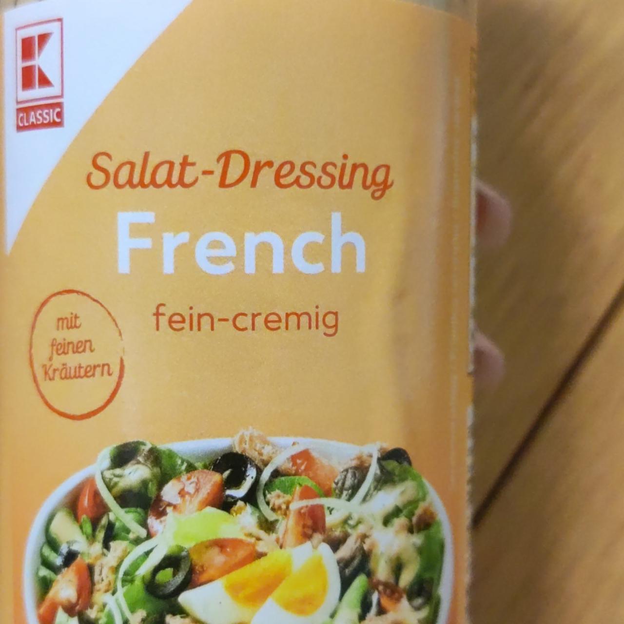 Képek - Salat - Dressing French fein-cremig K-Classic