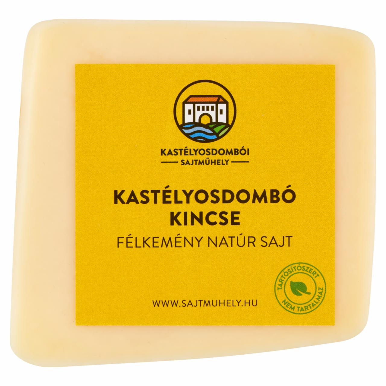 Képek - Kastélyosdombói Sajtműhely Katélyosdombó Kincse félkemény natúr sajt 150 g