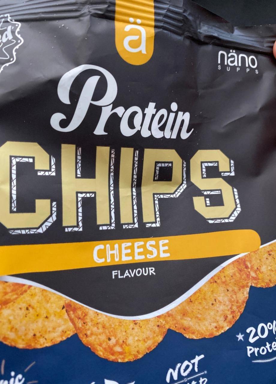 Képek - Näno Supps Protein sajtos ízesítésű fehérje chips 40 g