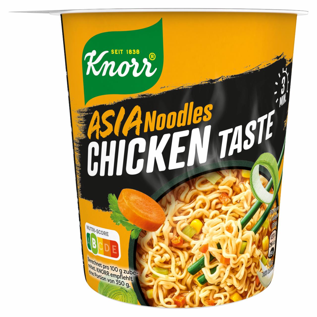 Képek - Knorr Asia Noodles ázsiai típusú tésztaleves csirkehús ízesítéssel 65 g