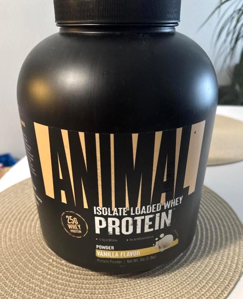 Képek - Isolate loaded whey protein Vanilla flavor Animal