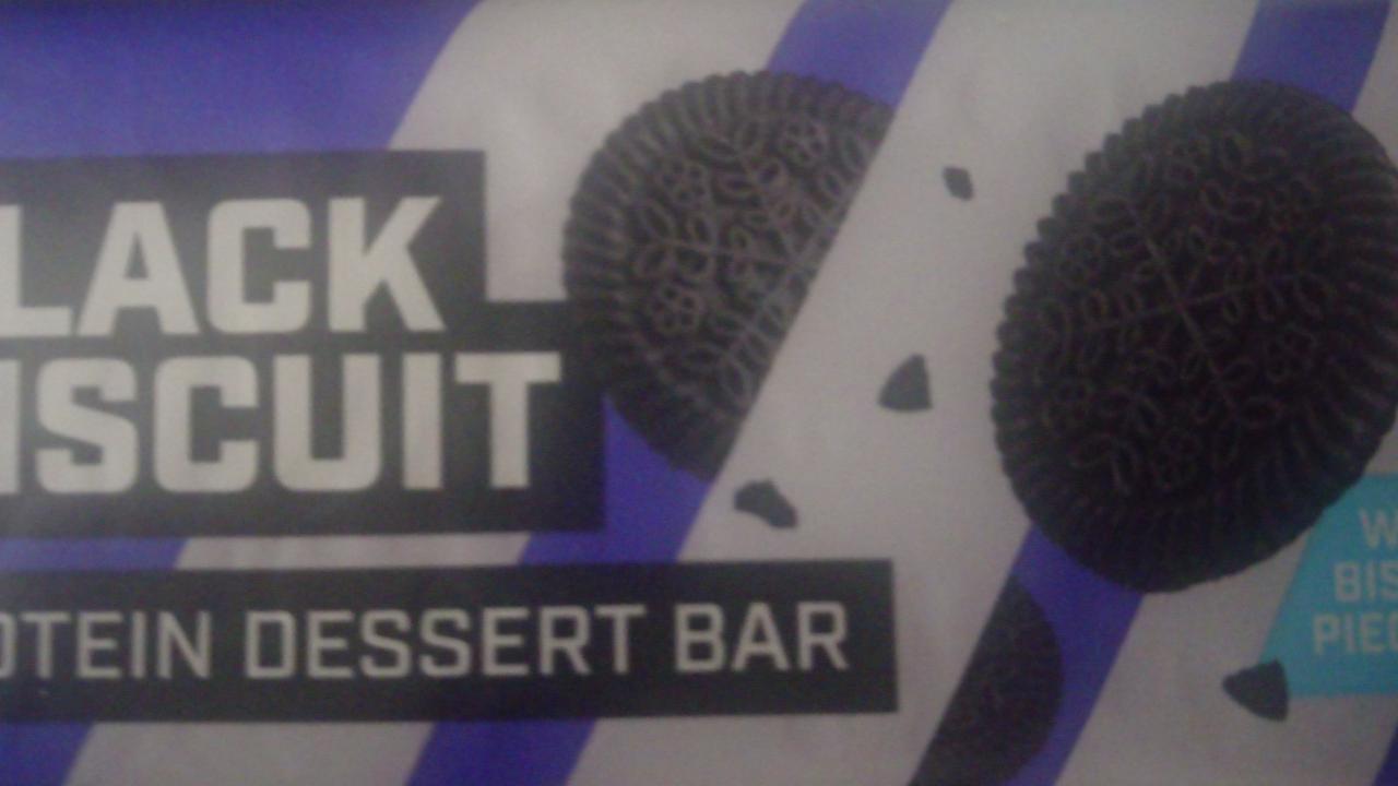 Képek - BioTechUSA Black Biscuit ízű bevont fehérjeszelet keksz darabokkal, cukrokkal, édesítőszerekkel 50 g