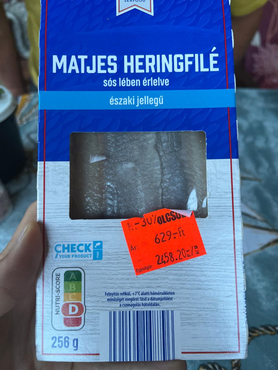 Képek - Matjes heringfilé sós lében érlelve Almare Seafood