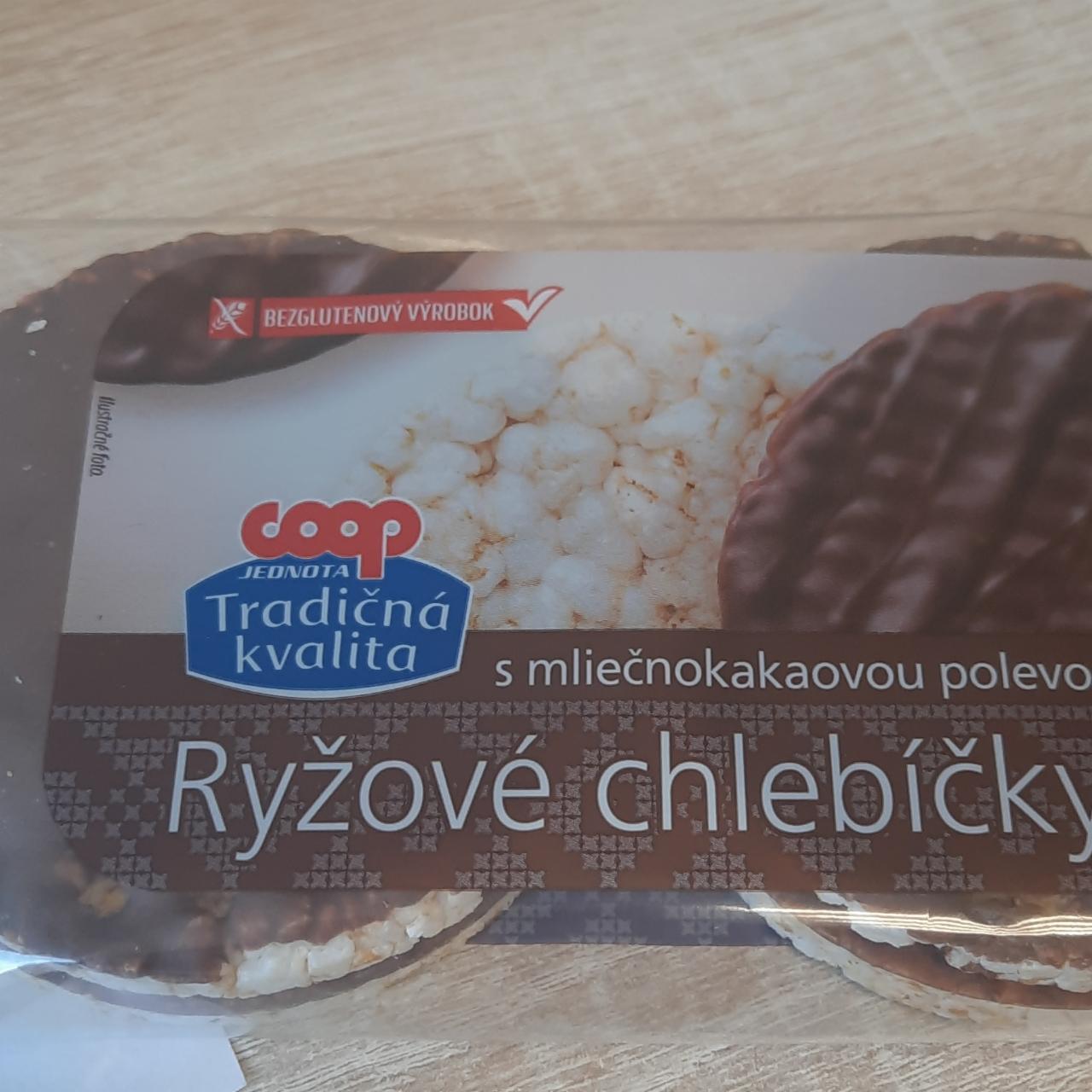 Képek - Ryžové chlebíčky s mliečnokakaovou polevou Coop Tradičná kvalita