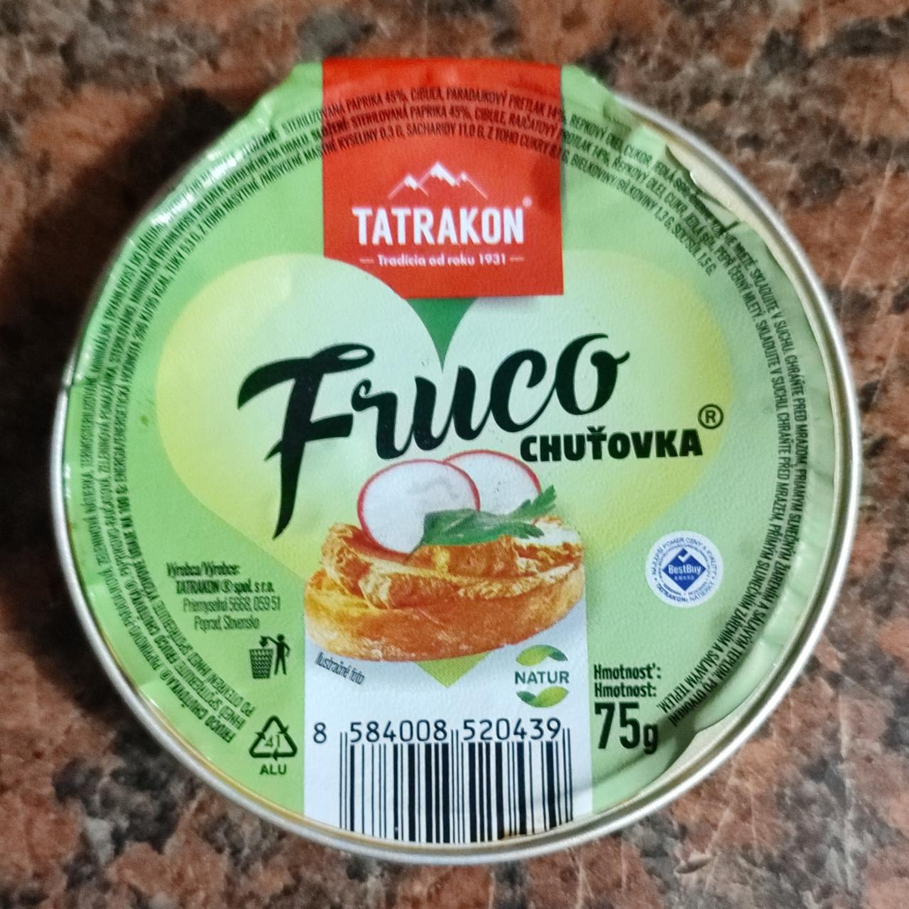 Képek - Fruco chuťovka Tatrakon