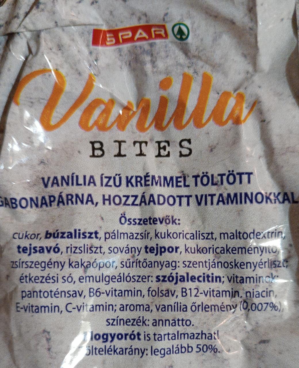 Képek - Vanilla bites SPAR