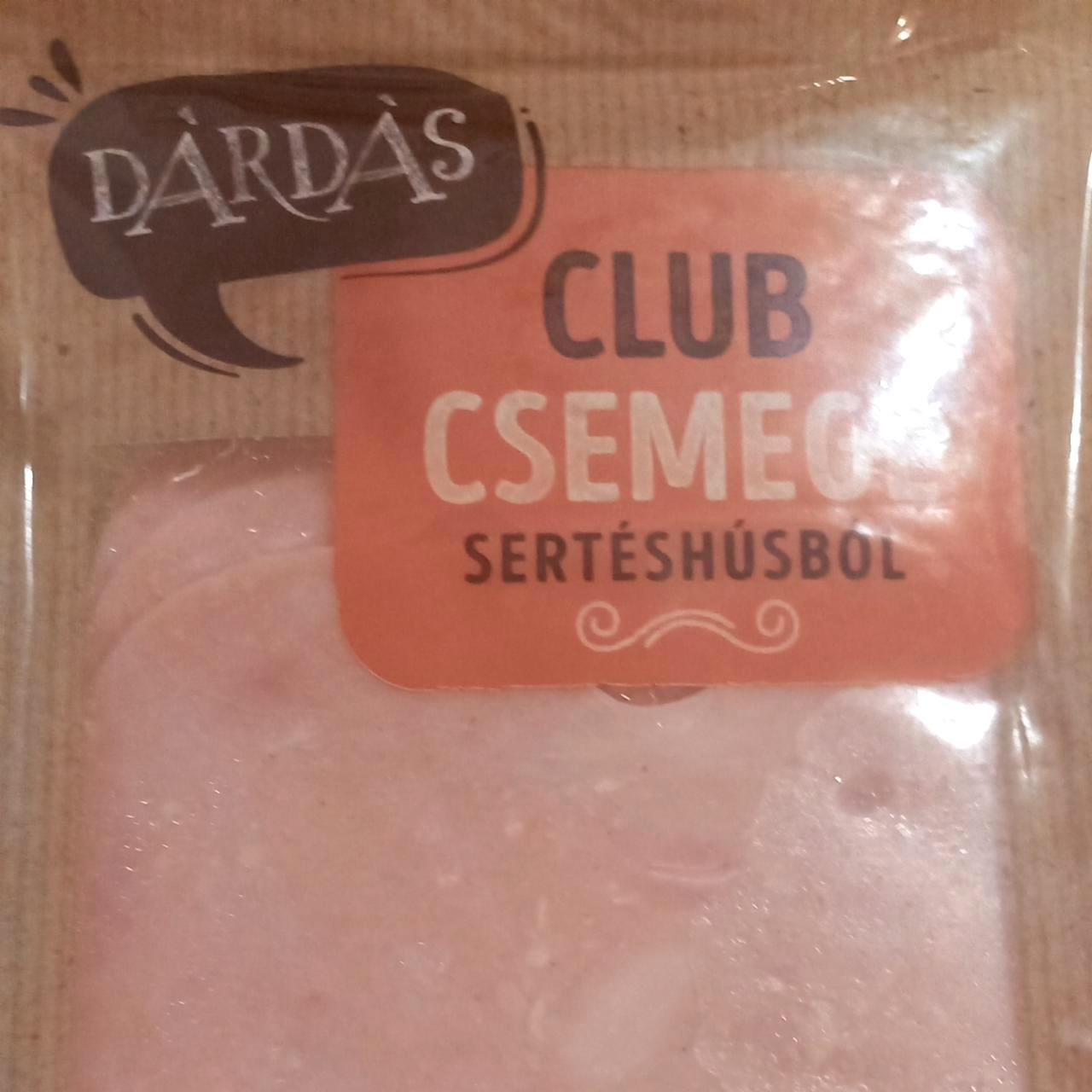 Képek - Club csemege sertéshúsból Dárdás