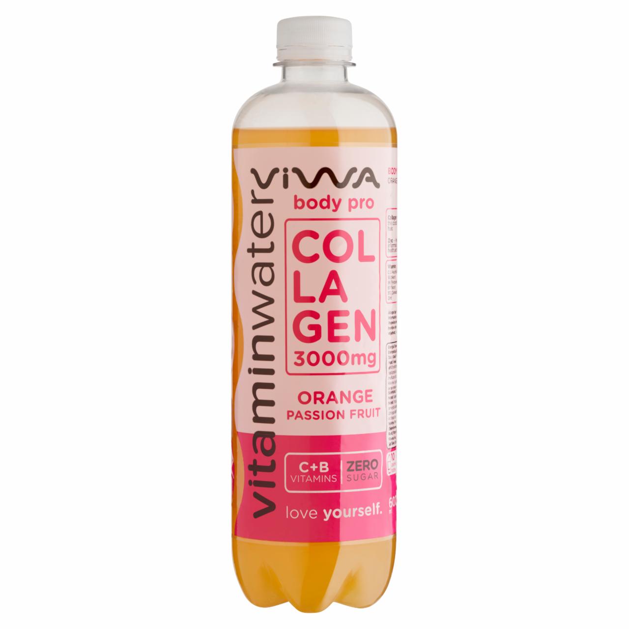 Képek - Viwa Vitaminwater narancs-maracuja ízű, energia- és szénsavmentes üdítőital 600 ml