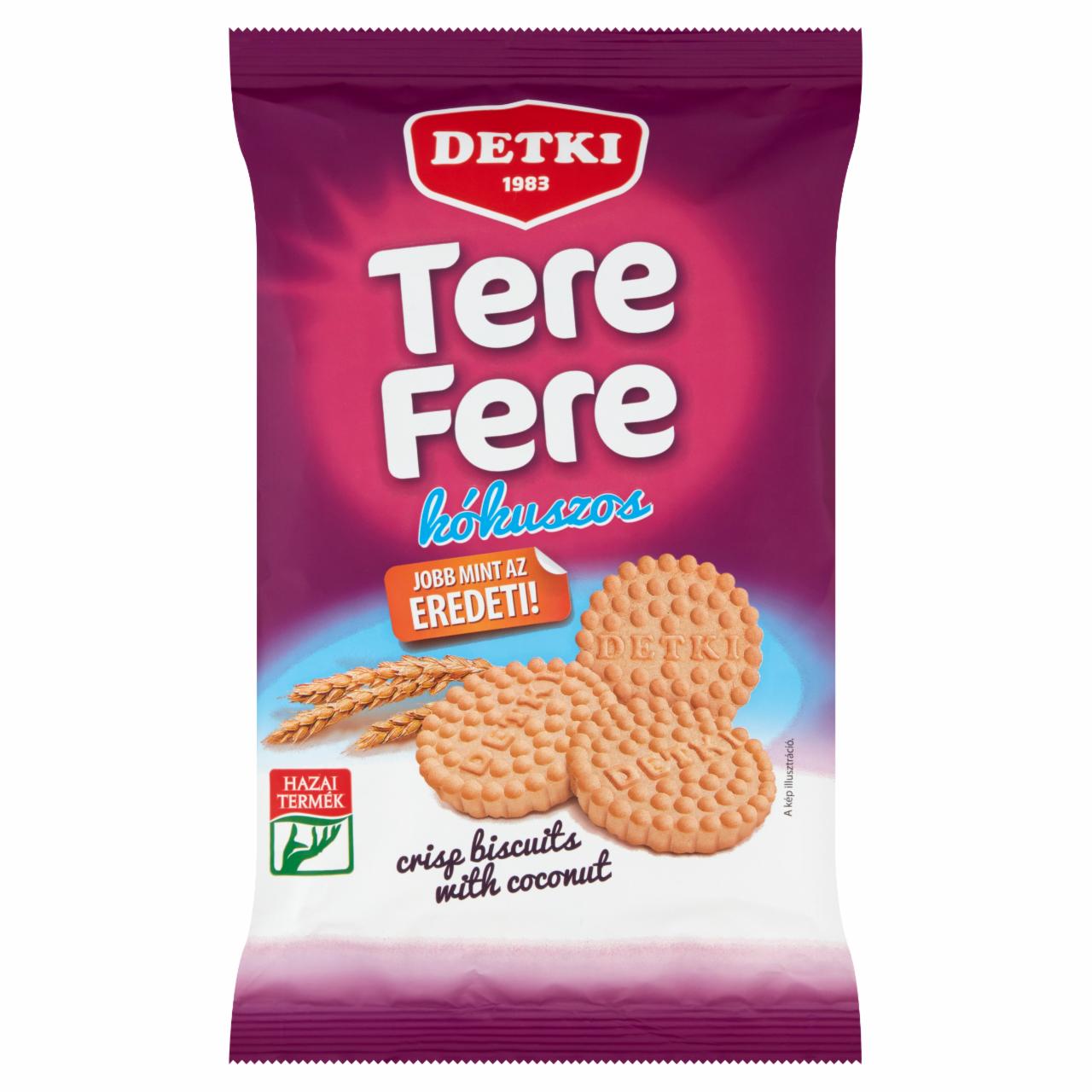 Képek - Detki Tere-fere kókuszos omlós keksz 180 g