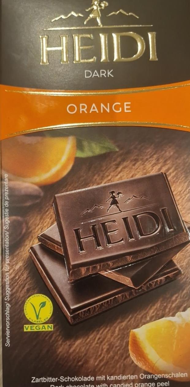 Képek - Grand'or dark orange csokoládé Heidi